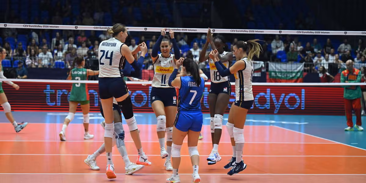 Europei di volley, l'Italia supera la Svezia e accede alla semifinale